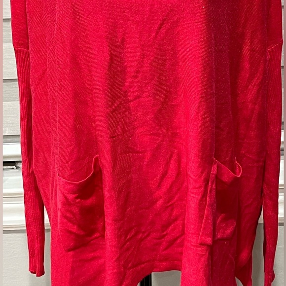 Pinky red mock neck - Picture 4 of 7
